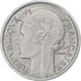 Frankreich, 50 Centimes, Morlon, 1947, Paris, Aluminium, SS+, Gadoury:426b