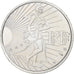 Francia, 10 Euro, Semeuse, 2009, Pessac, Plata, SC, Gadoury:4., KM:1580