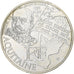 France, 10 Euro, Aquitaine, 2012, Paris, AU(55-58), Silver, Gadoury:EU514