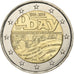 Francja, 2 Euro, D-Day, 2014, KM 2174, MS(63), Bimetaliczny, Gadoury:18