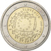 Slovenië, 2 Euro, Drapeau européen, 2015, UNC-, Bi-Metallic, KM:New