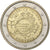 Italy, 2 Euro, Eurocoinage, 10th Anniversary, 2012, MS(63), Bi-Metallic, KM:350