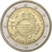 Italie, 2 Euro, Eurocoinage, 10th Anniversary, 2012, SPL, Bi-Metallic, KM:350