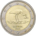 Letland, 2 Euro, Cigogne, 2015, UNC-, Bi-Metallic