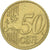 Slovakia, 50 Euro Cent, 2009, EF(40-45), Brass, KM:100