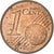 Malta, Euro Cent, 2008, EF(40-45), Aço Cromado a Cobre, KM:125