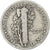 United States, Dime, Mercury Dime, 1920, U.S. Mint, Silver, VF(20-25), KM:140