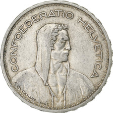 Zwitserland, 5 Francs, 1932, Bern, Zilver, FR+, KM:40