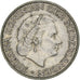 Niederlande, Juliana, Gulden, 1957, Silber, SS, KM:184