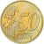 Monaco, Rainier III, 50 Euro Cent, 2002, Paris, Messing, UNZ+, Gadoury:MC177