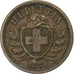 Moneta, Svizzera, 2 Rappen, 1875, Bern, BB, Bronzo, KM:4.1