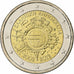 Grecja, 2 Euro, €uro 2002-2012, 2012, MS(64), Bimetaliczny