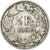 Zwitserland, 1/2 Franc, 1952, Bern, Zilver, ZF+, KM:23