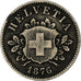 Suisse, 10 Rappen, 1876, Argent, TB+