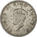 INDIE-REPUBLIKA, 1/2 Rupee, 1947, Mumbai, Miedź-Nikiel, AU(50-53), KM:Pn5