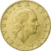 Italië, 200 Lire, 1992, Rome, Aluminum-Bronze, ZF+, KM:151