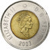 Canada, 2 Dollars, 2003, Colorized, Bi-metallico, SPL-, KM:New
