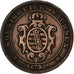 German States, SAXONY-ALBERTINE, Johann, 5 Pfennig, 1864, Dresde, Copper