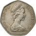 Grande-Bretagne, Elizabeth II, 50 Pence, 1973, Cupro-nickel, SUP, KM:918