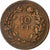 Coin, Portugal, Carlos I, 10 Reis, 1892, Portugal Mint, AU(50-53), Bronze