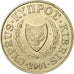 Cyprus, 5 Cents, 2001, Nickel-brass, PR+, KM:55.3