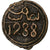 Marocco, Sidi Mohammed IV, 4 Falus, 1871, Fes, Forma in bronzo, BB, KM:166.1