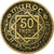 Marocco, 50 Francs, 1371, Paris, Alluminio-bronzo, BB