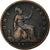 Gran Bretaña, Victoria, Penny, 1879, Bronce, BC+, KM:755