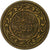 Tunisia, 10 Millim, 1960, Brass, VF(30-35), KM:306