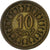 Tunisia, 10 Millim, 1960, Ottone, MB+, KM:306