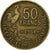 Francja, 50 Francs, Guiraud, 1951, Paris, Aluminium-Brąz, EF(40-45), Le