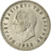 Grecja, Paul I, 10 Drachmai, 1959, Nikiel, VF(30-35), KM:84