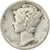 Stati Uniti, Dime, Mercury Dime, 1942, San Francisco, Argento, MB, KM:140