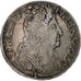 France, Louis XIV, Ecu, Écu aux 3 couronnes, 1710, Rennes, Silver, VF(30-35)