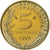 Frankreich, 5 Centimes, Marianne, 1995, Paris, Proof / BE, Aluminum-Bronze