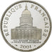 France, 100 Francs, Panthéon, 2001, Paris, Série BE, Argent, FDC