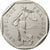 Francja, 2 Francs, Semeuse, 1990, Paris, Nikiel, MS(65-70), Gadoury:547