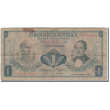 Billete, 1 Peso Oro, Colombia, 1959-10-12, KM:404a, RC