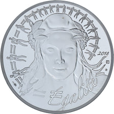 France, 20 Euro, Marianne, Egalité, 2017, Paris, Proof / BE, MS(65-70), Silver