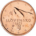 Slovakia, 2 Euro Cent, 2012, Kremnica, BU, MS(65-70), Copper Plated Steel, KM:96