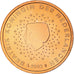 Países Baixos, Beatrix, 5 Euro Cent, 2003, Utrecht, BU, MS(64), Aço Cromado a