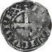 Francia, Louis VIII-IX, Denier Tournois, 1223-1244, Vellón, BC+, Duplessy:187