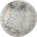 France, Louis XIV, 5 Sols aux insignes, 1702, Strasbourg, Silver, F(12-15)
