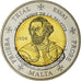 Malta, 2 Euro, Fantasy euro patterns, Essai-Trial, 2004, Bi-Metallic, STGL