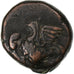 Frans India, Doudou, (1836), Pondicherry, Coq, Bronzen, FR+