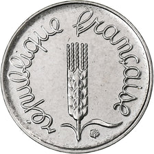 France, 1 Centime, Épi, 1971, Paris, Stainless Steel, MS(60-62), Gadoury:91