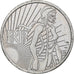 Francia, 5 Euro, Semeuse, 2008, MDP, Plata, SC