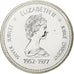 Canadá, Elizabeth II, Dollar, Silver Jubilee, 1977, Ottawa, Proof, Prata