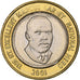 Giamaica, 20 Dollars, Marcus Garvey, 2001, Bi-metallico, SPL+, KM:182