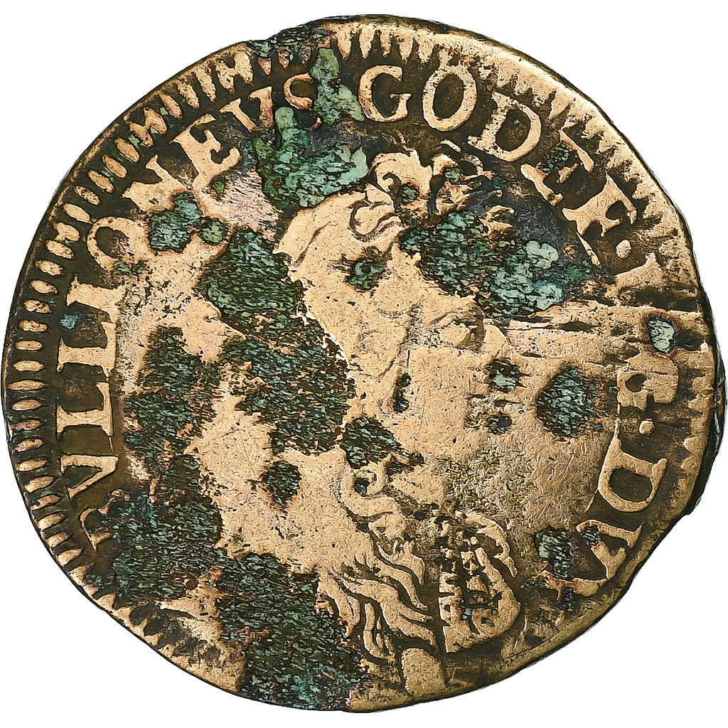 Duché De Bouillon Godefroy-Maurice Double De Franc-c 1683 Cuivre B ...